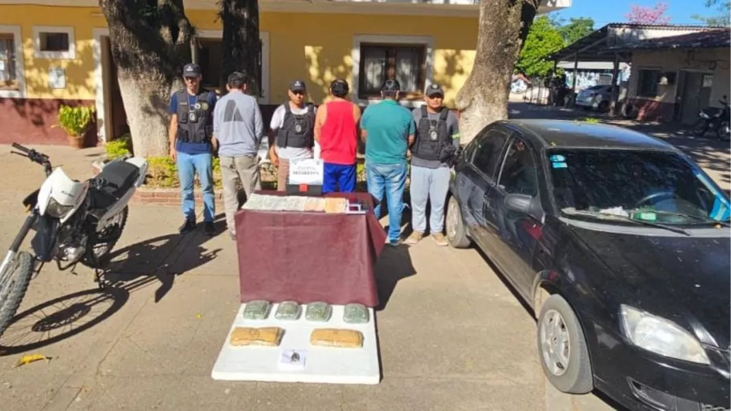 Golpe al narcoganchaje en Tartagal: la Policía secuestró más de 12 mil dosis de marihuana y detuvo a tres personas