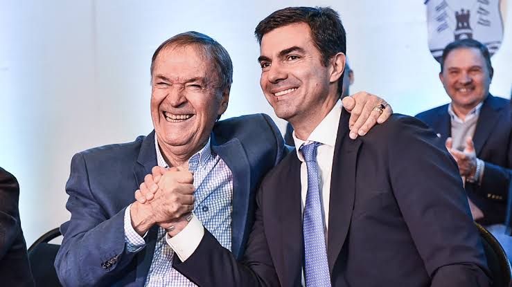 Urtubey participó en un cumbre peronista que reunió a Massa, Schiaretti y Llaryora en Buenos Aires