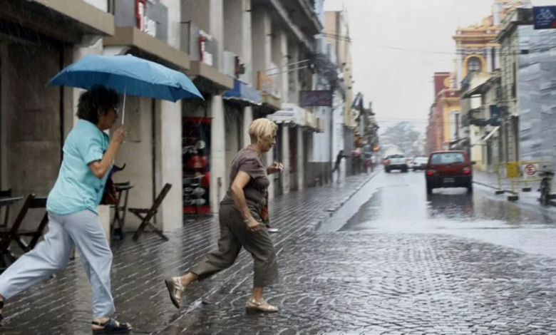 lluvia salta